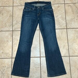 LEVIS brown tag too superlow 524 jeans in 3 Short (27.5 inseam) fits 1 or 25/0